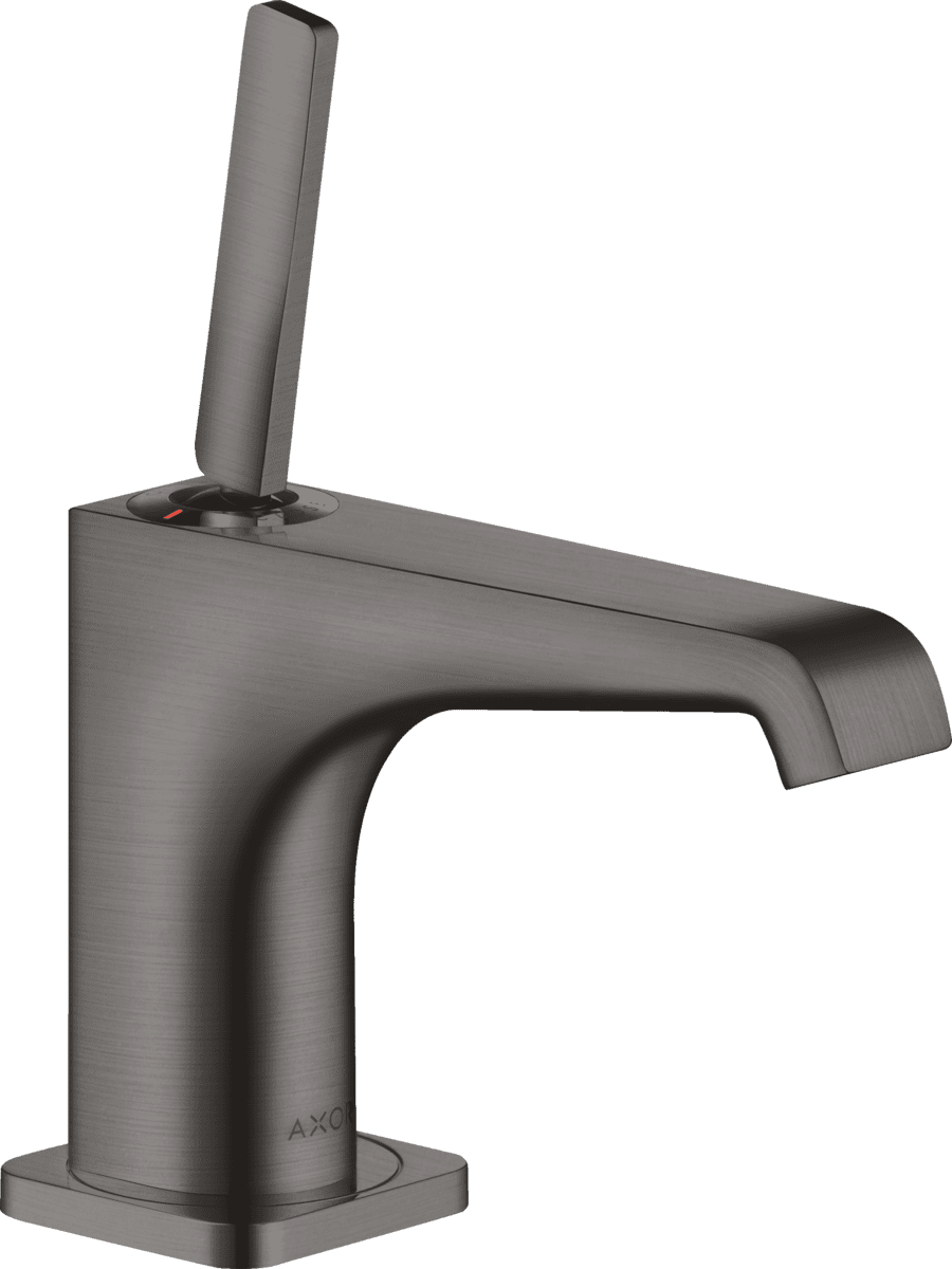 Bild von HANSGROHE AXOR Citterio E Einhebel-Waschtischmischer 90 mit Pingriff für Handwaschbecken mit Ablaufgarnitur #36102340 - Brushed Black Chrome