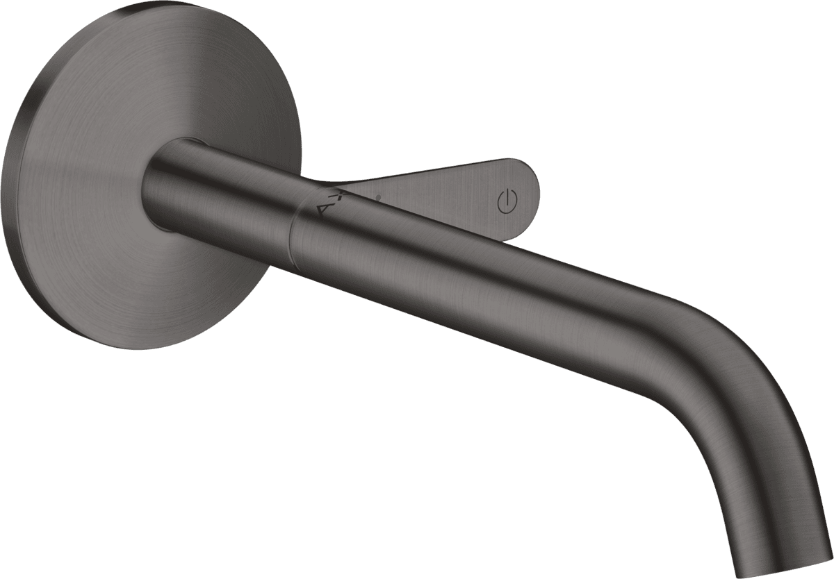 Bild von HANSGROHE AXOR One Waschtischmischer Unterputz für Wandmontage Select mit Auslauf 220 mm #48112340 - Brushed Black Chrome