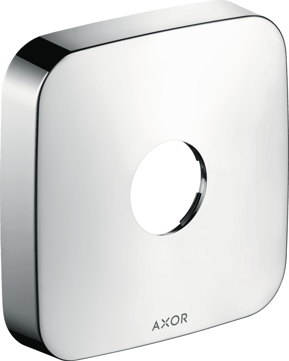 Bild von HANSGROHE Verlängerungsrosette softsquare 1-Loch #14971330 - Polished Black Chrome