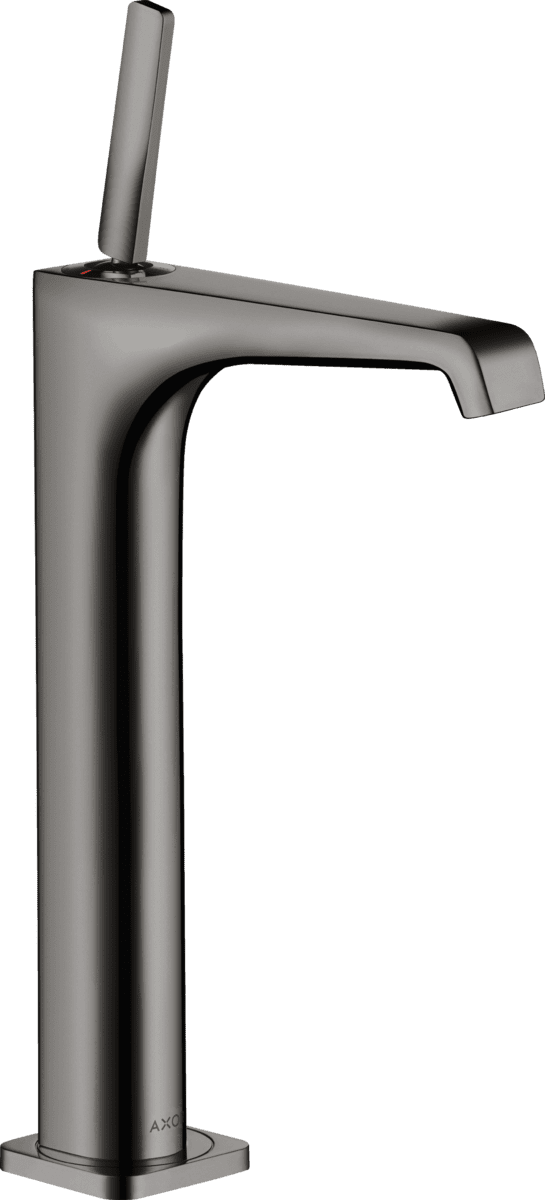 Bild von HANSGROHE AXOR Citterio E Einhebel-Waschtischmischer 250 mit Pingriff für Aufsatzwaschtische mit Ablaufgarnitur #36104330 - Polished Black Chrome