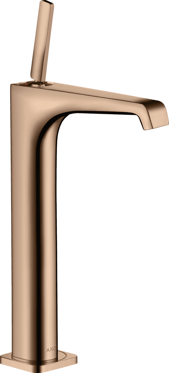Bild von HANSGROHE AXOR Citterio E Einhebel-Waschtischmischer 250 mit Pingriff für Aufsatzwaschtische mit Ablaufgarnitur #36104300 - Polished Red Gold