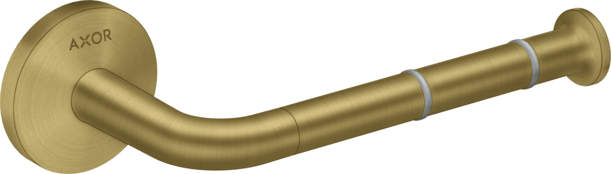 Picture of HANSGROHE AXOR Universal Circular Toilet paper holder #42856950 - Brushed Brass