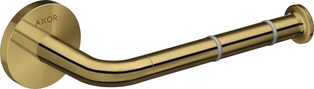 Bild von HANSGROHE AXOR Universal Circular Toilettenpapierhalter #42856990 - Polished Gold Optic