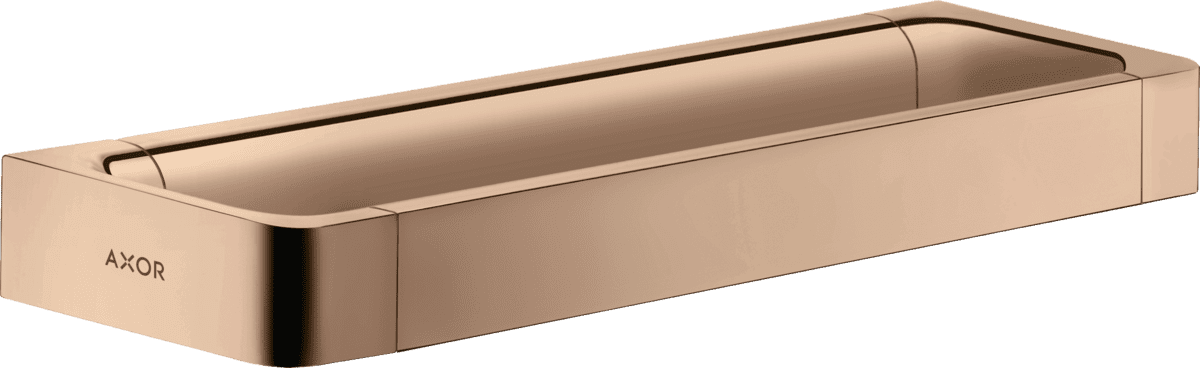 Picture of HANSGROHE AXOR Universal Softsquare Rail grab bar 300 mm #42830300 - Polished Red Gold