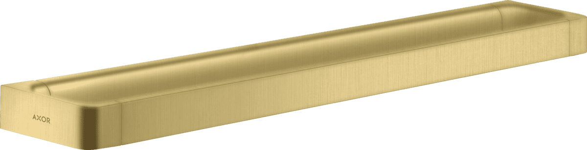 Bild von HANSGROHE AXOR Universal Softsquare Reling Badetuchhalter 600 mm #42832950 - Brushed Brass