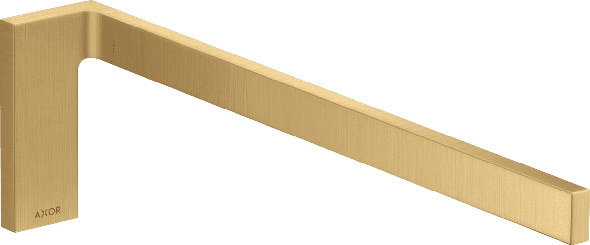 Bild von HANSGROHE AXOR Universal Rectangular Handtuchhalter #42626250 - Brushed Gold Optic
