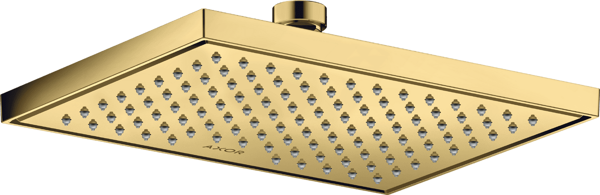 Bild von HANSGROHE AXOR ShowerSolutions Kopfbrause 245/185 1jet #35373990 - Polished Gold Optic