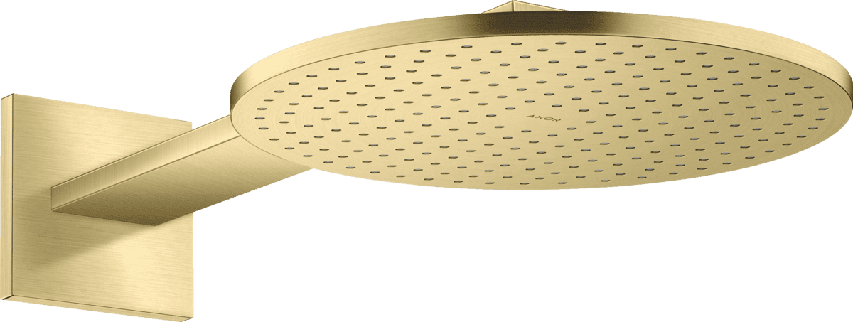 Bild von HANSGROHE AXOR ShowerSolutions Kopfbrause 300 1jet mit Brausearm #35300950 - Brushed Brass