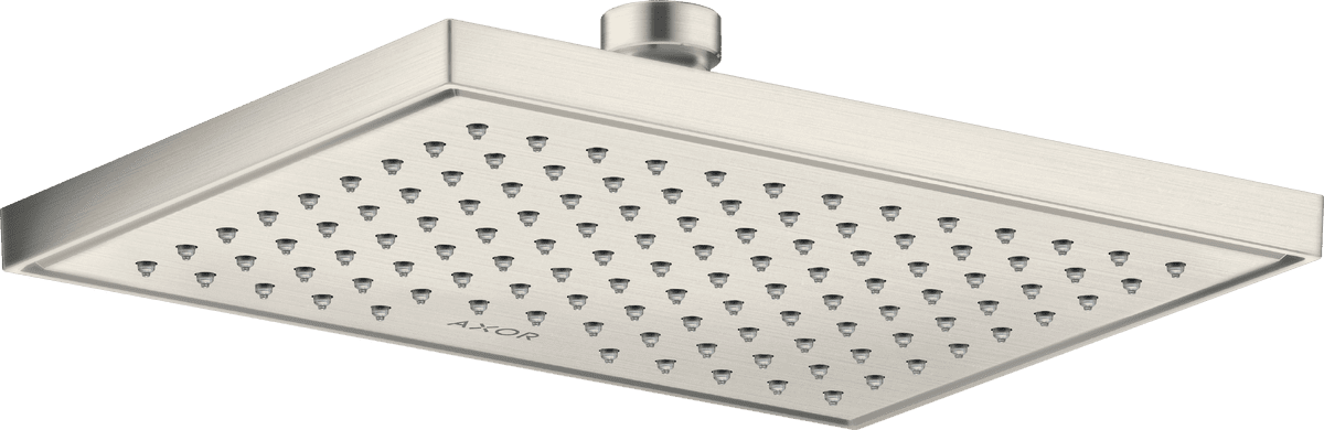 Bild von HANSGROHE AXOR ShowerSolutions Kopfbrause 245/185 1jet EcoSmart+ #35387800 - Edelstahl Optic