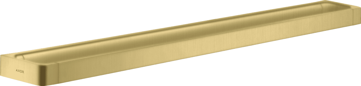 Picture of HANSGROHE AXOR Universal Softsquare Rail bath towel holder 800 mm #42833950 - Brushed Brass