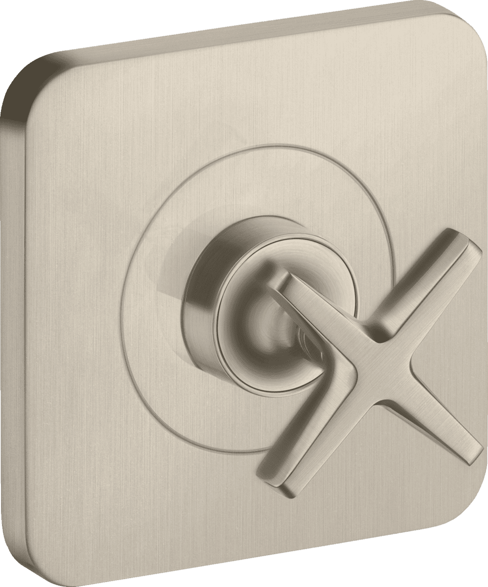 Bild von HANSGROHE AXOR Citterio E Absperrventil 120/120 Unterputz #36771820 - Brushed Nickel
