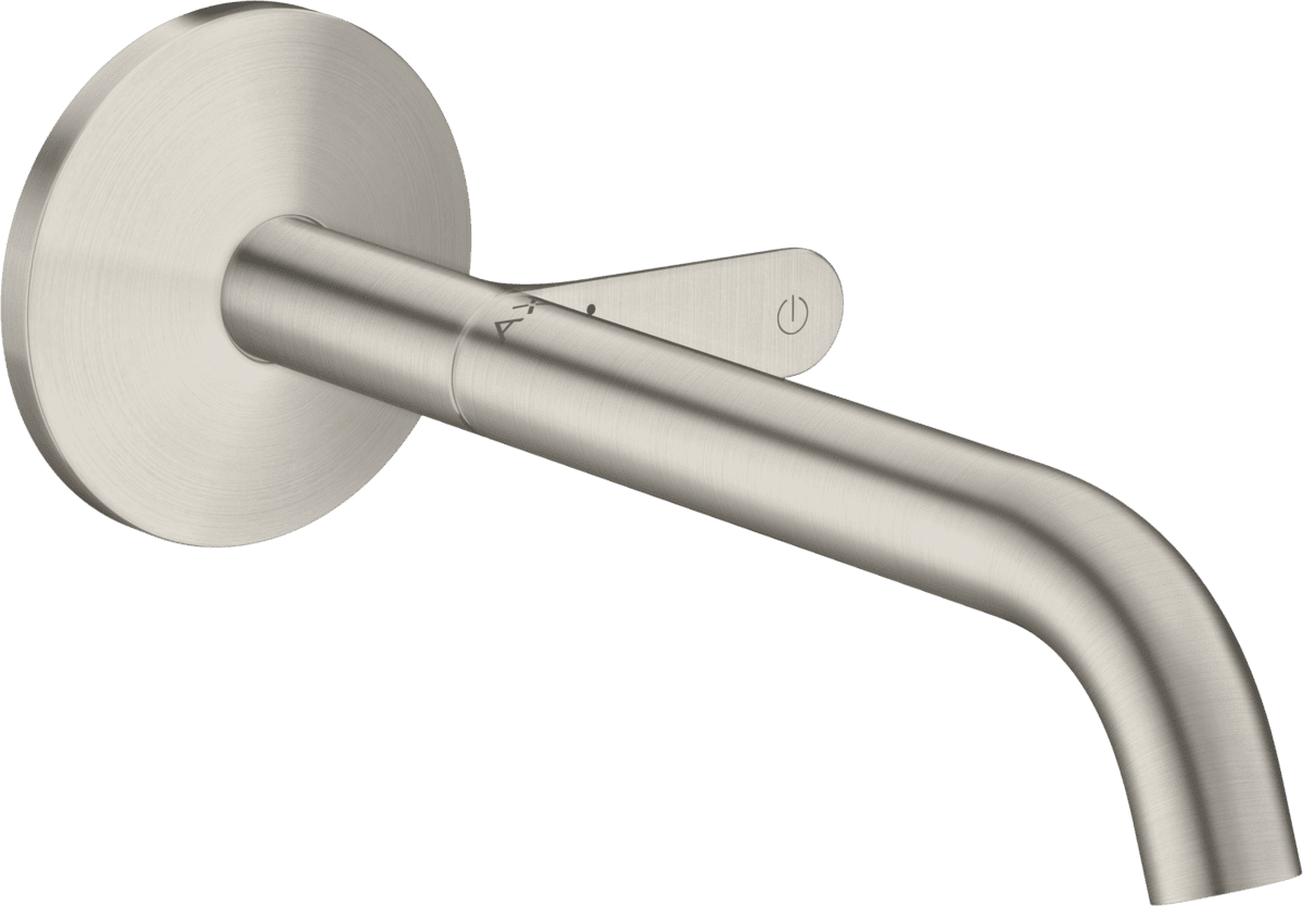 Bild von HANSGROHE AXOR One Waschtischmischer Unterputz für Wandmontage Select mit Auslauf 220 mm #48112800 - Edelstahl Optic
