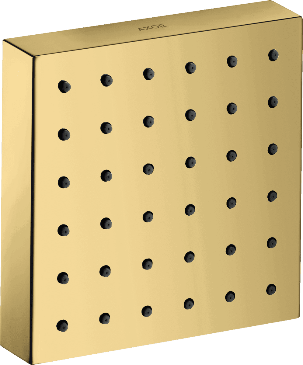 Picture of HANSGROHE AXOR ShowerSolutions Shower module 120/120 for concealed installation square #28491990 - Polished Gold Optic