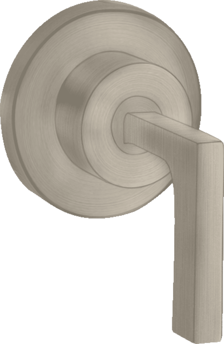 Bild von HANSGROHE AXOR Citterio Absperrventil Unterputz mit Hebelgriff #39960820 - Brushed Nickel