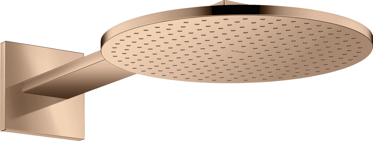 Bild von HANSGROHE AXOR ShowerSolutions Kopfbrause 300 1jet mit Brausearm #35300300 - Polished Red Gold