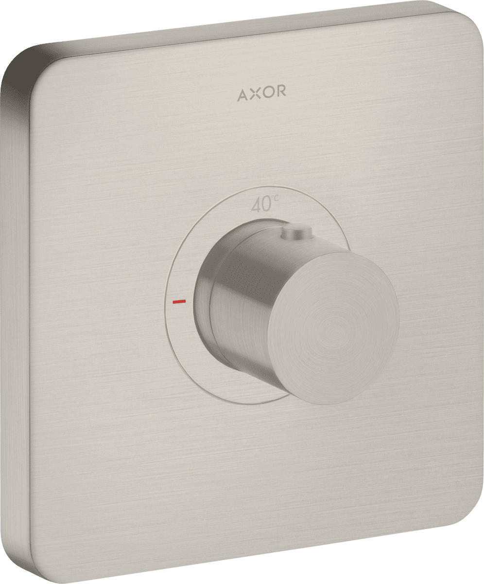 Bild von HANSGROHE AXOR ShowerSelect Thermostat HighFlow Unterputz softsquare #36711800 - Edelstahl Optic