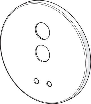 Bild von HANSA Abdeckplatte, d 170 mm #59914553