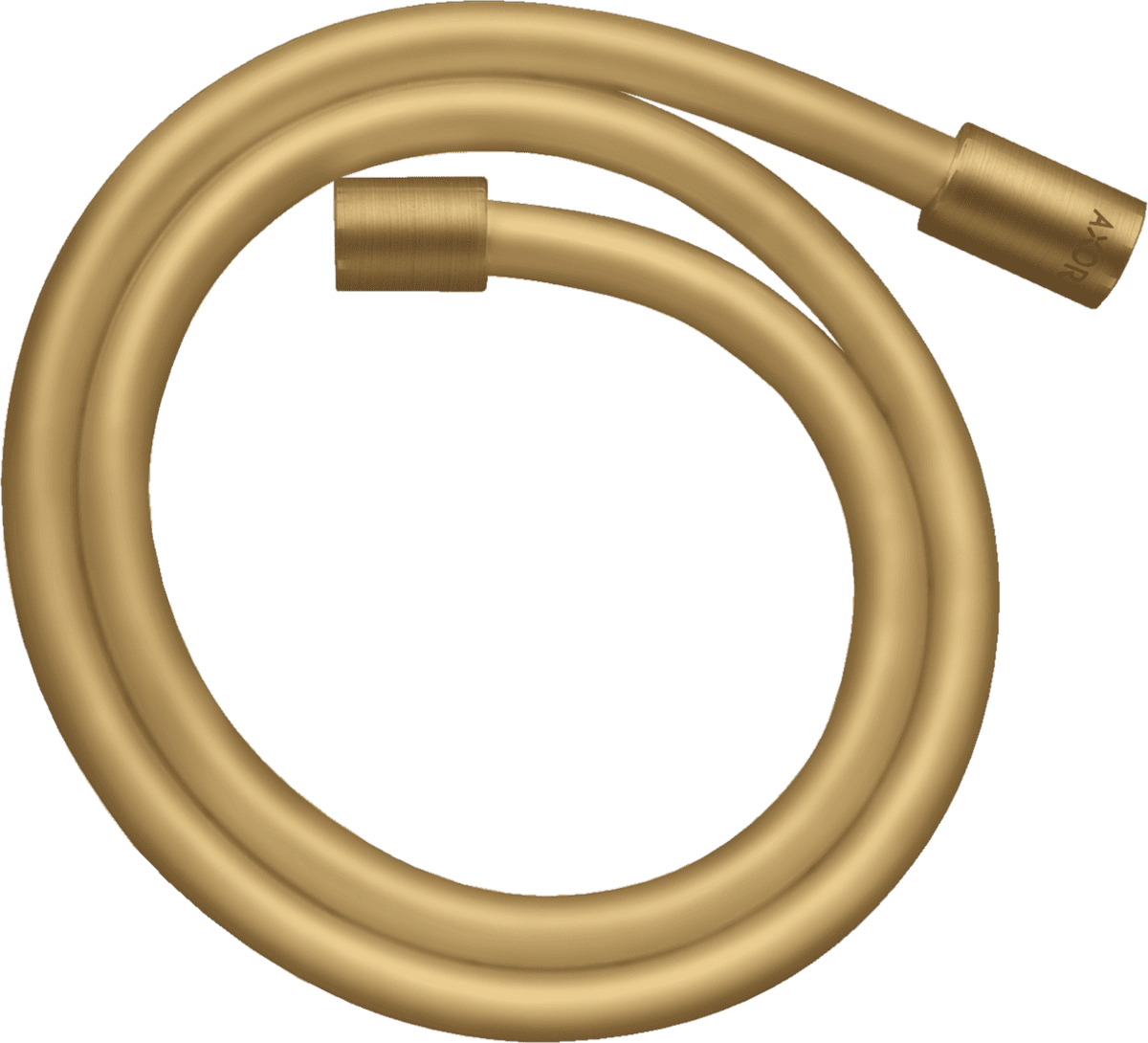 Bild von HANSGROHE AXOR Starck Metalleffekt Brauseschlauch 2,00 m mit zylindrischen Muttern #28284250 - Brushed Gold Optic