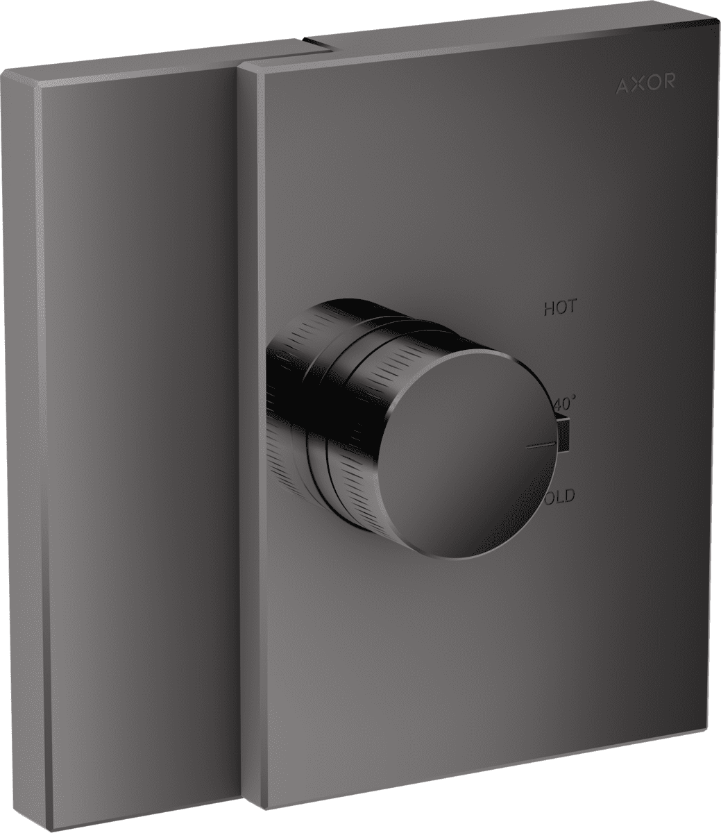 Bild von HANSGROHE AXOR Edge Thermostat HighFlow Unterputz #46740330 - Polished Black Chrome