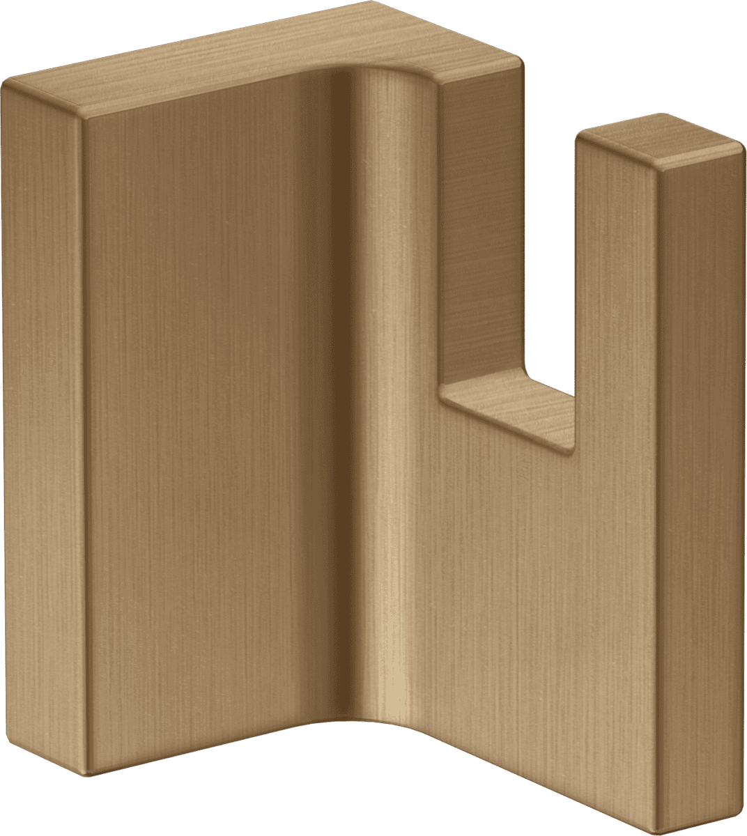 Bild von HANSGROHE AXOR Universal Rectangular Handtuchhaken #42611140 - Brushed Bronze