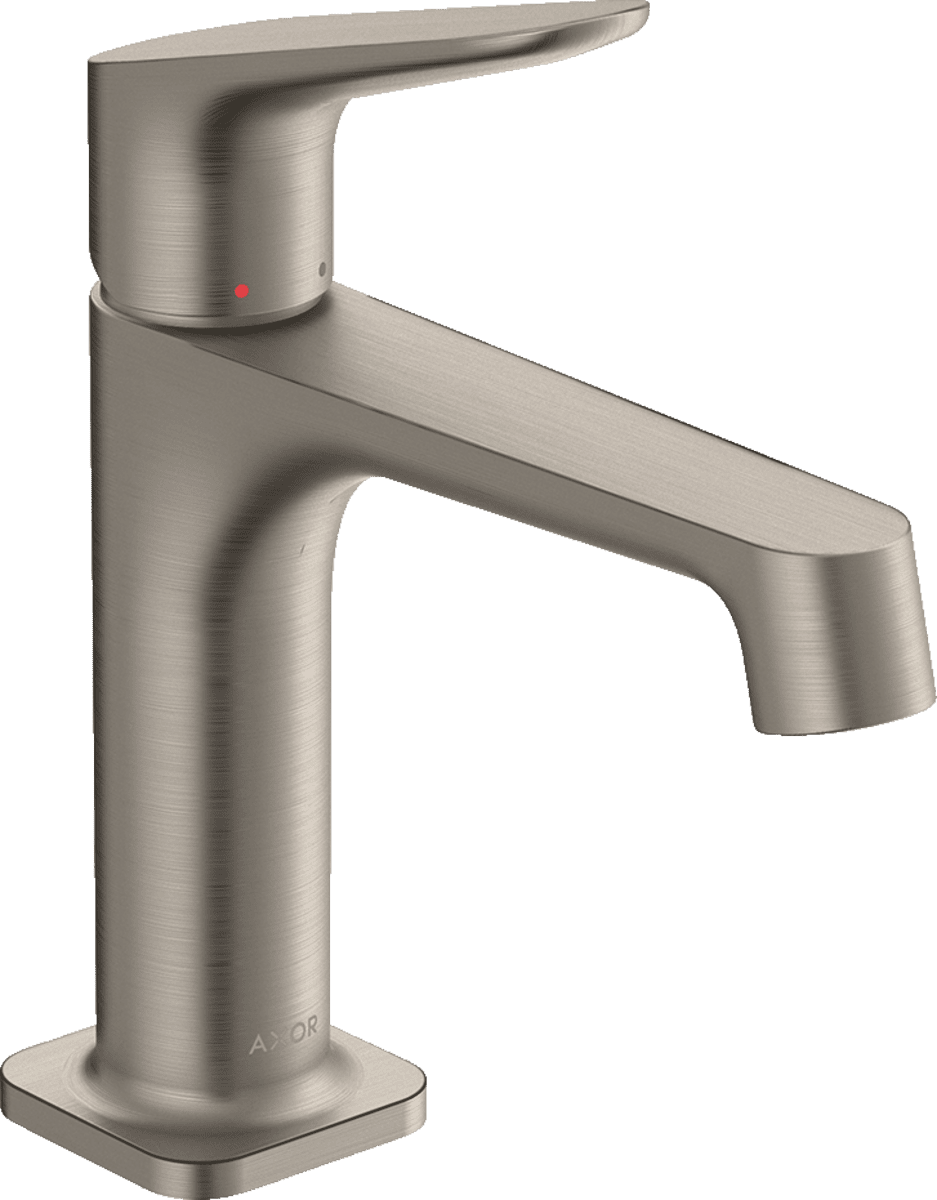 Bild von HANSGROHE AXOR Citterio M Einhebel-Waschtischmischer 100 mit Ablaufgarnitur #34017800 - Edelstahl Optic