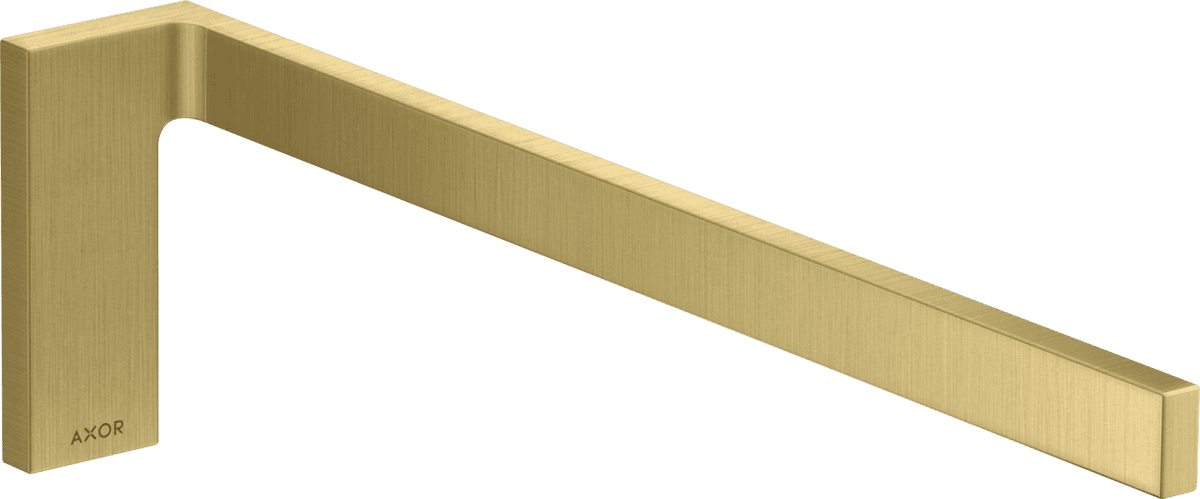 Bild von HANSGROHE AXOR Universal Rectangular Handtuchhalter #42626950 - Brushed Brass