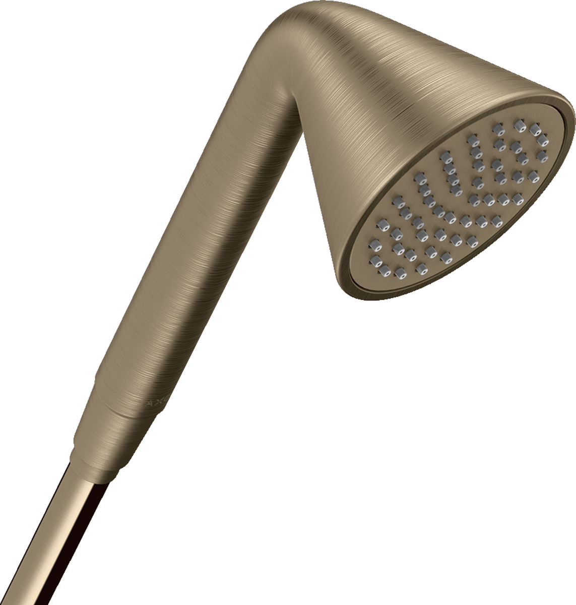 Obrázek HANSGROHE AXOR Sprchy/přední ruční sprcha 85 1jet EcoSmart #26025820 - kartáčovaný nikl