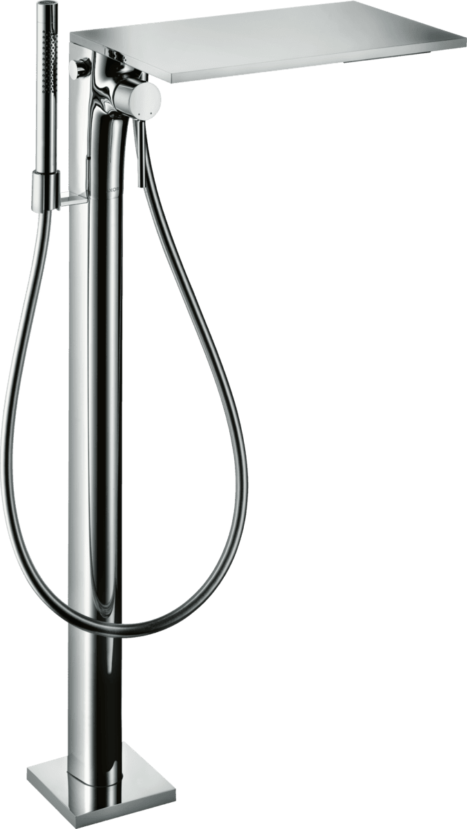 Bild von HANSGROHE AXOR Massaud Einhebel-Wannenmischer bodenstehend #18450250 - Brushed Gold Optic