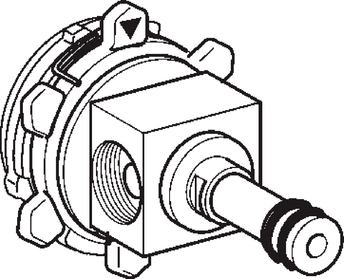 Obrázek HANSA Support piece, 16x1.5 SW14 #59913154