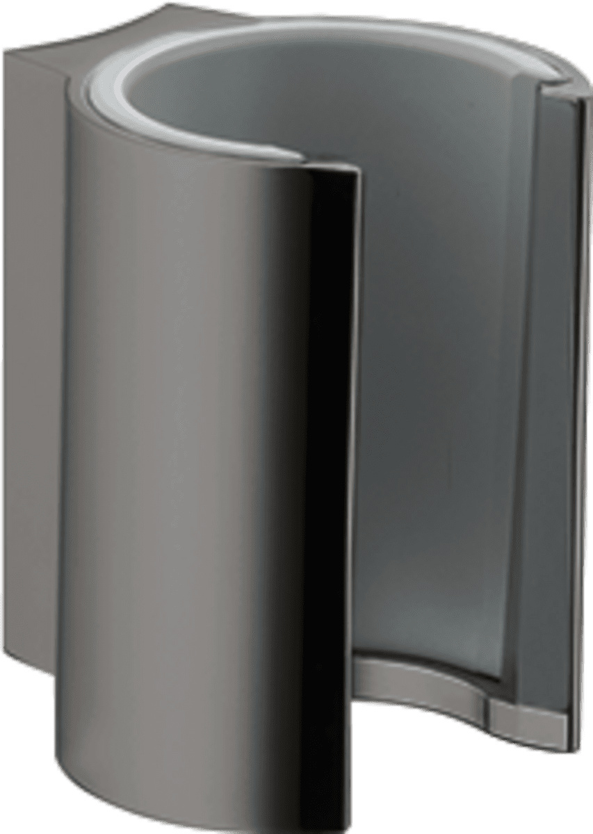 Bild von HANSGROHE AXOR Starck Brausehalter #27515330 - Polished Black Chrome