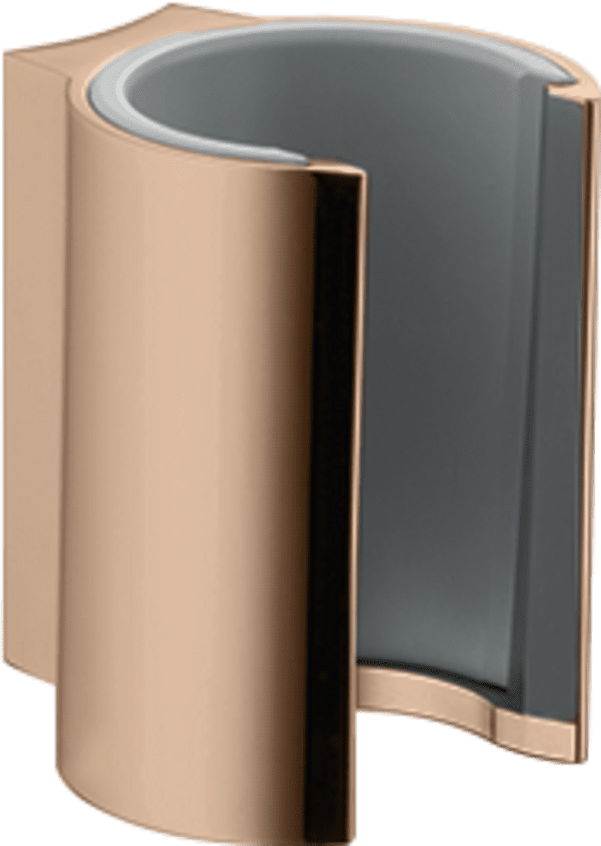 Bild von HANSGROHE AXOR Starck Brausehalter #27515300 - Polished Red Gold