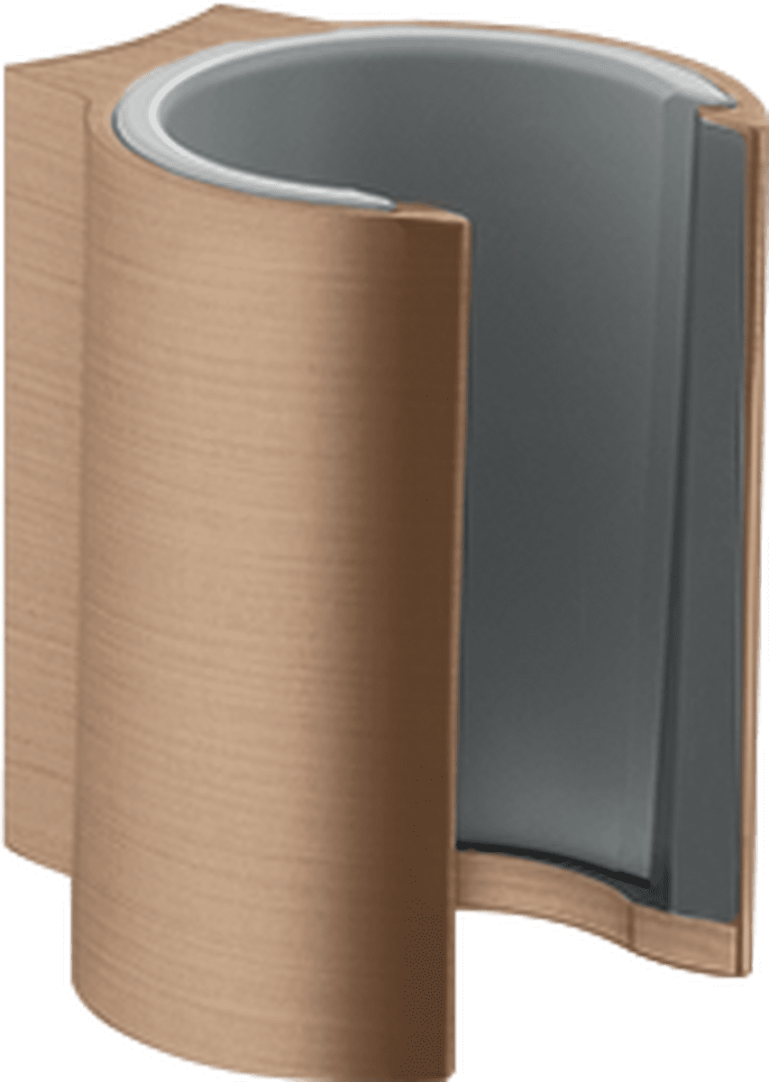 Picture of HANSGROHE AXOR Starck Shower holder Brushed Red Gold 27515310