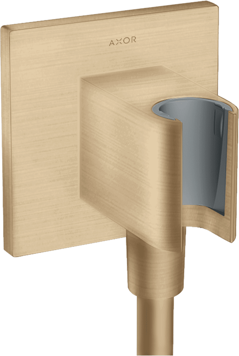 Bild von HANSGROHE AXOR ShowerSolutions Portereinheit eckig #36734140 - Brushed Bronze