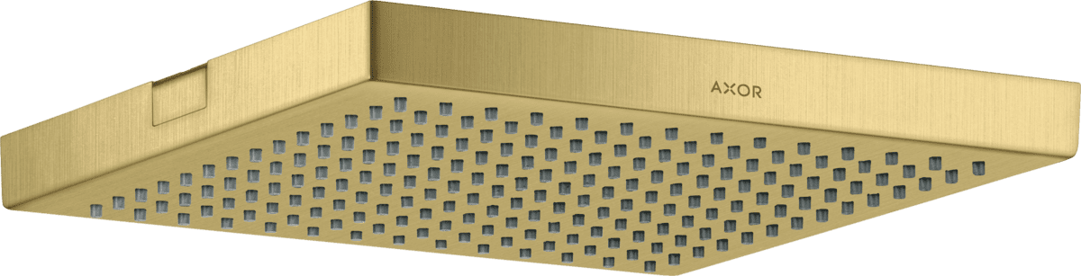 Obrázek HANSGROHE Sprchová hlavice AXOR ShowerSolutions 240/240 s 1 proudem integrovaná do stropu #10924950 - kartáčovaná mosaz