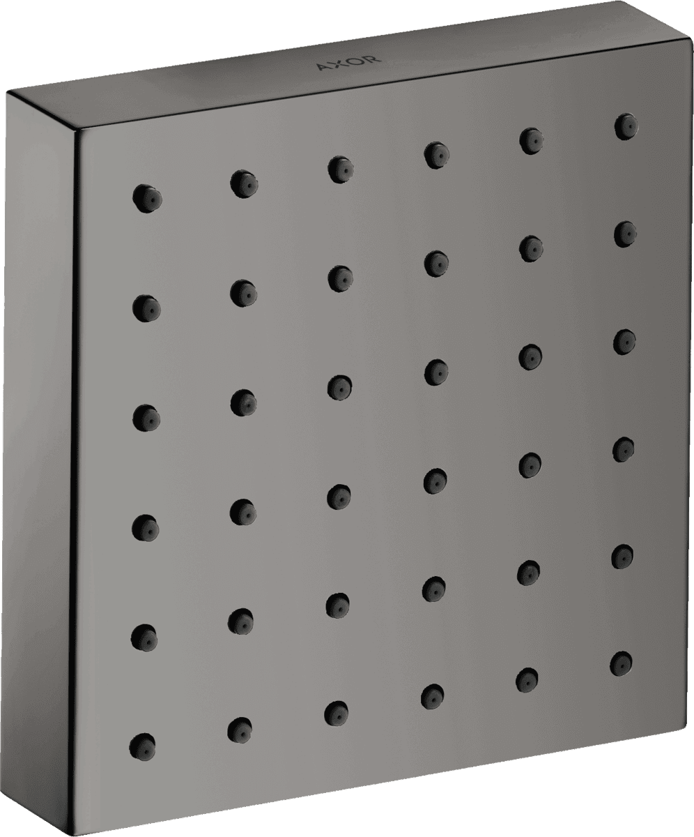 Picture of HANSGROHE AXOR ShowerSolutions Shower module 120/120 for concealed installation square #28491330 - Polished Black Chrome