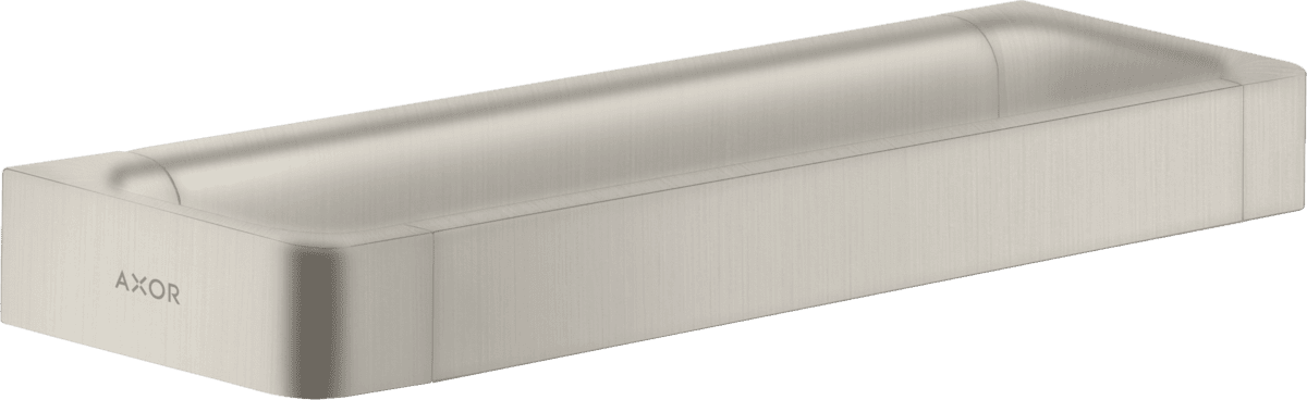 Picture of HANSGROHE AXOR Universal Softsquare Rail grab bar 300 mm #42830800 - Stainless Steel Optic