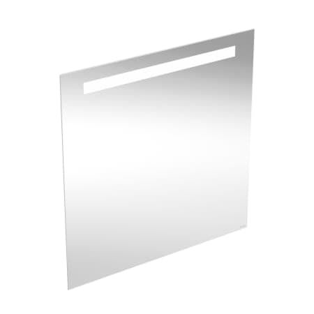 Obrázek GEBERIT Zrcadlo s osvětlením Geberit Option Basic Square, osvětlení shora Hliník eloxovaný #502.810.00.1