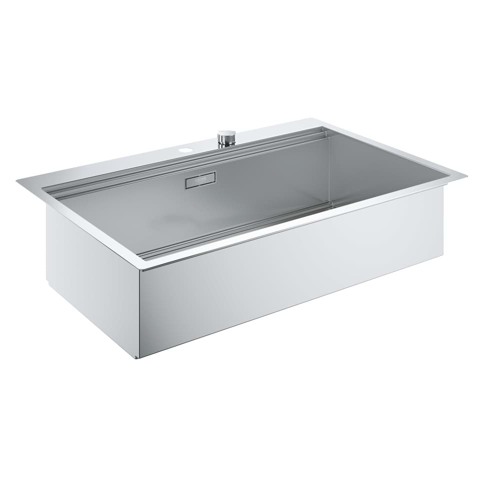 Bild von GROHE K800 Edelstahlspüle #31584SD0 - edelstahl