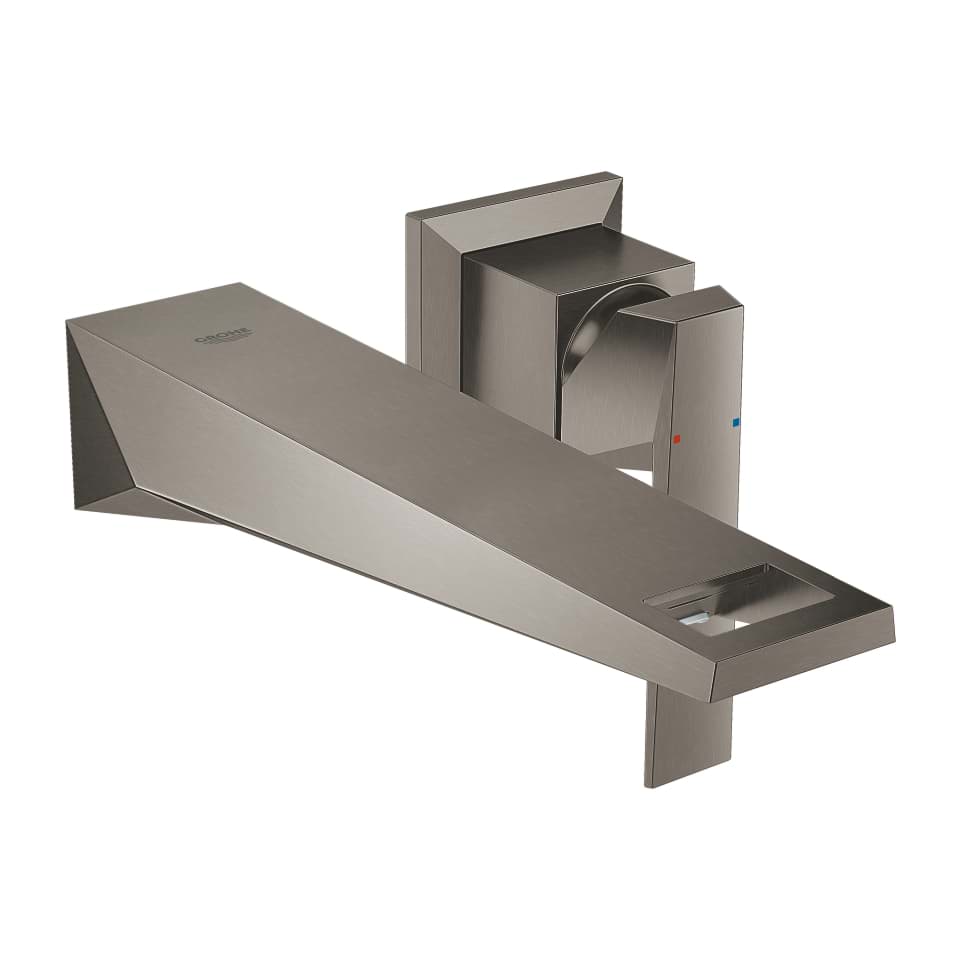 Picture of GROHE Allure Brilliant 2-hole basin mixer M-Size brushed hard graphite #19783AL0