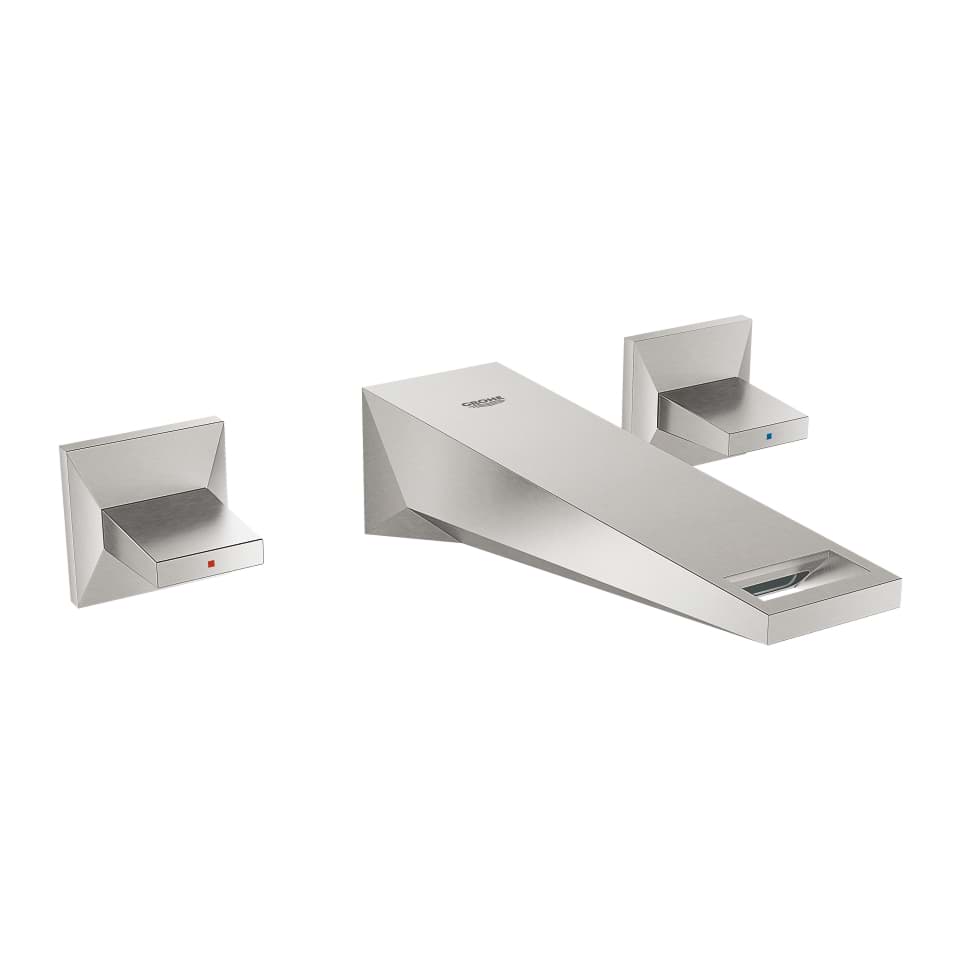 Obrázek GROHE Allure Brilliant Umyvadlová tříotvorová baterie, DN 15 velikost S supersteel #20346DC0