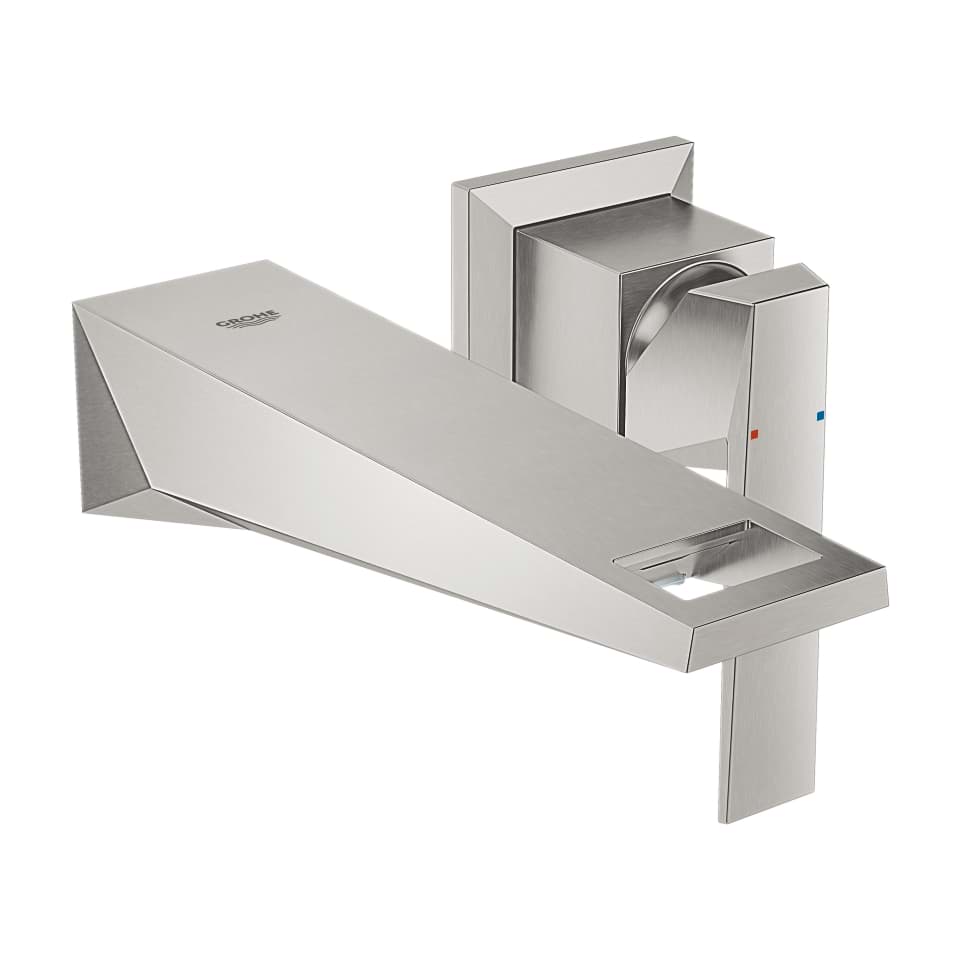 Obrázek GROHE Allure Brilliant Umyvadlová dvouotvorová baterie, velikost S supersteel #19781DC0
