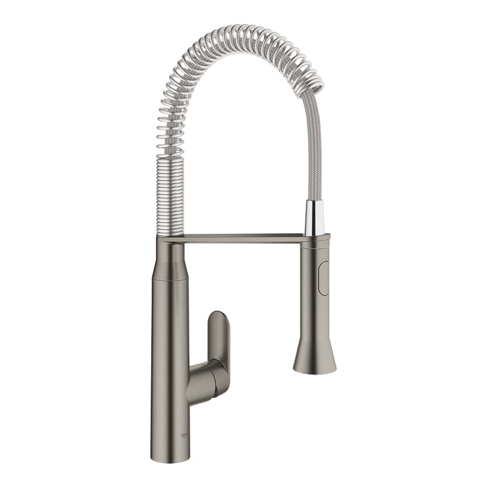 Bild von GROHE K7 Einhand-Spültischbatterie, 1/2″ #31379AL0 - hard graphite gebürstet