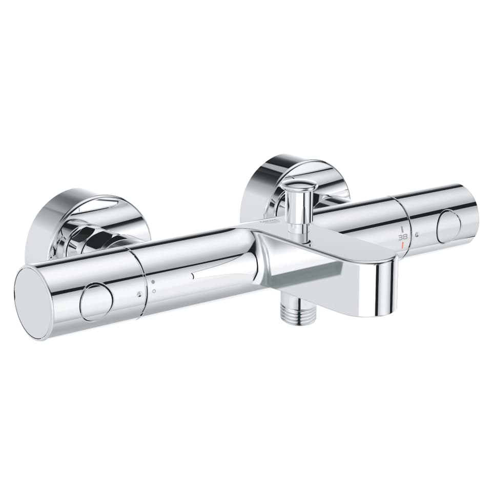 Bild von GROHE Grohtherm 800 Cosmopolitan Thermostat-Wannenbatterie, 1/2″ #34766000 - chrom