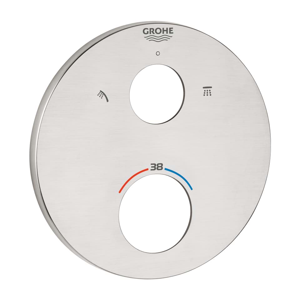 Bild von GROHE Rosette #49074DC0 - supersteel