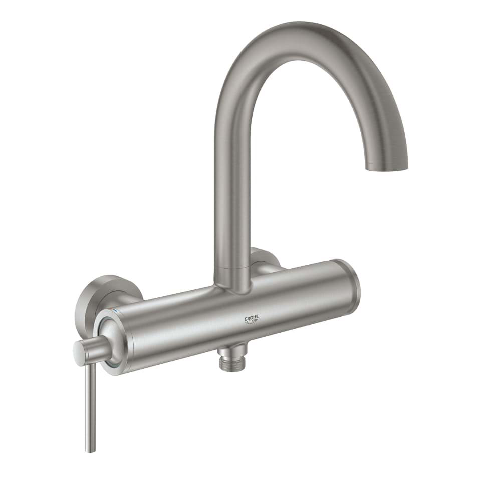 Bild von GROHE Atrio Einhand-Wannenbatterie, 1/2″ #32652DC3 - supersteel
