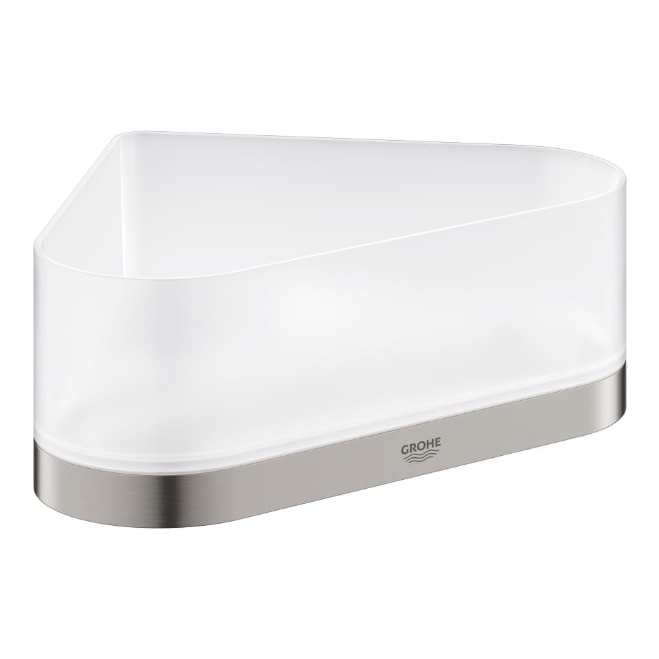 Bild von GROHE Selection Eck-Duschablage mit Halterung #41038DC0 - supersteel