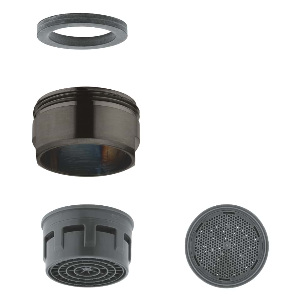 Bild von GROHE Mousseur #13952AL0 - hard graphite gebürstet