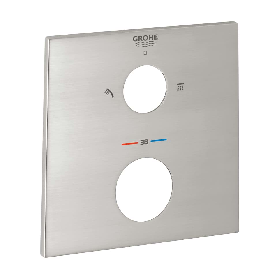 Bild von GROHE Rosette #49102DC0 - supersteel