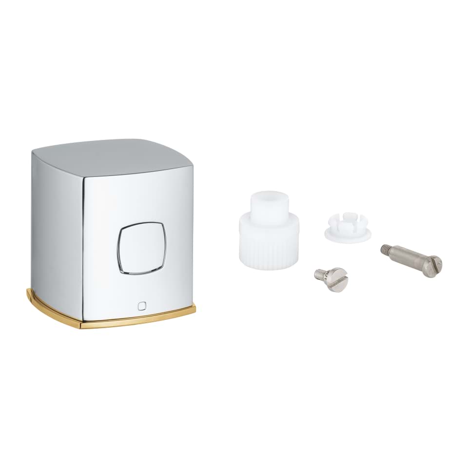 Bild von GROHE Temperaturwählgriff #47934IG0 - chrom/gold