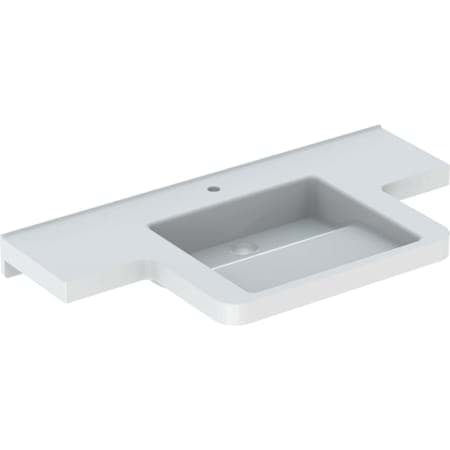Bild von GEBERIT Renova Comfort Waschtisch mit Ablagefläche #470020016 - weiß-alpin / matt